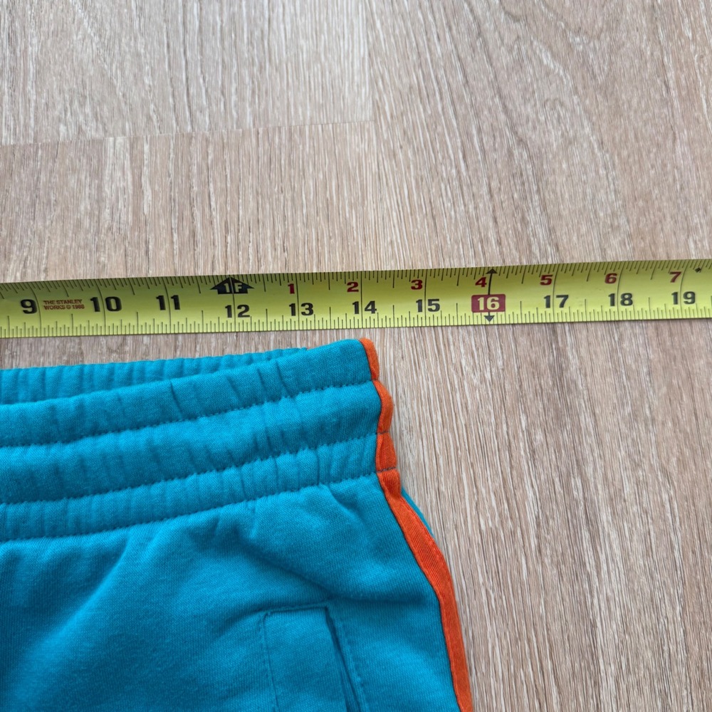 Ultra Game NFL Miami Dolphins Sweatpants Mens Small Teal Orange Joggers Fleece - Picture 5 of 8